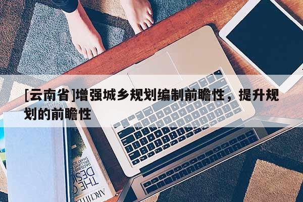 [云南省]增強城鄉規劃編制前瞻性，提升規劃的前瞻性
