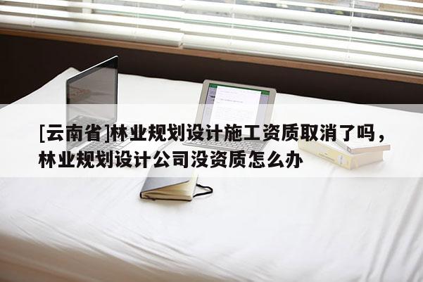 [云南省]林業規劃設計施工資質取消了嗎，林業規劃設計公司沒資質怎么辦