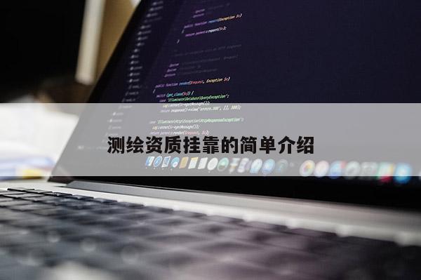 測繪資質掛靠的簡單介紹