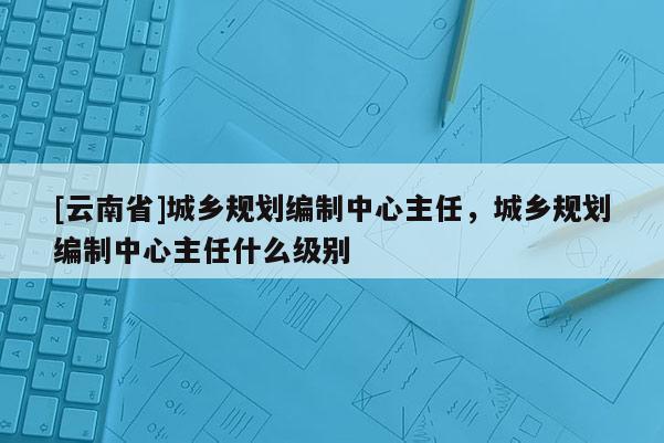 [云南省]城鄉(xiāng)規(guī)劃編制中心主任，城鄉(xiāng)規(guī)劃編制中心主任什么級別