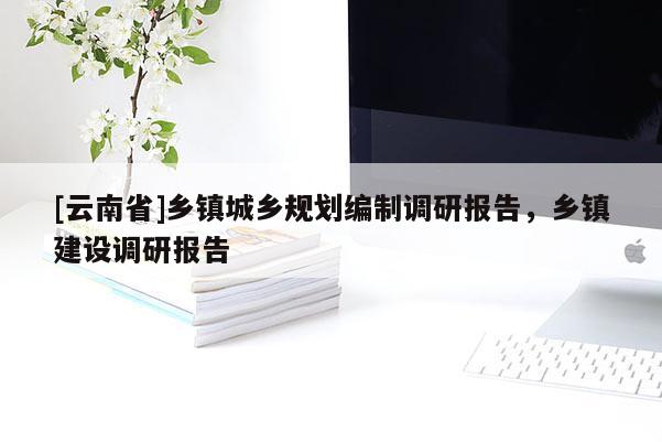 [云南省]鄉(xiāng)鎮(zhèn)城鄉(xiāng)規(guī)劃編制調(diào)研報(bào)告，鄉(xiāng)鎮(zhèn)建設(shè)調(diào)研報(bào)告
