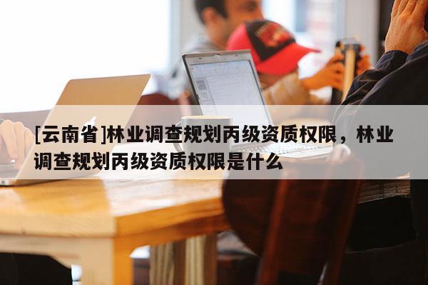 [云南省]林業調查規劃丙級資質權限，林業調查規劃丙級資質權限是什么