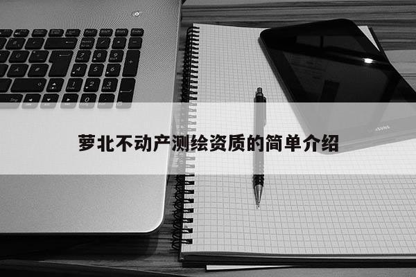 蘿北不動產測繪資質的簡單介紹