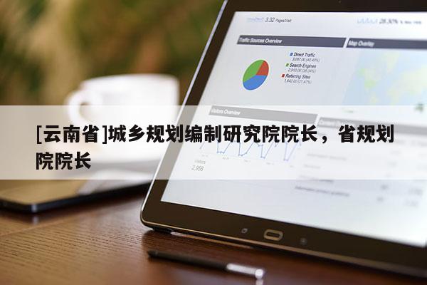 [云南省]城鄉規劃編制研究院院長，省規劃院院長