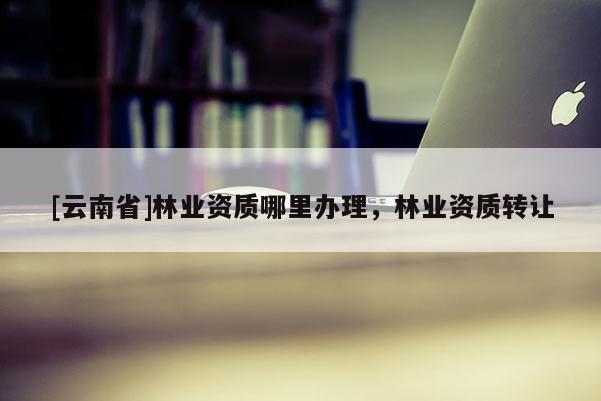 [云南省]林業資質哪里辦理，林業資質轉讓
