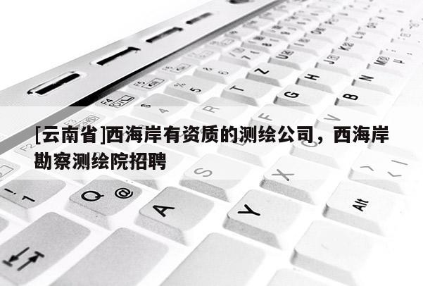 [云南省]西海岸有資質的測繪公司，西海岸勘察測繪院招聘