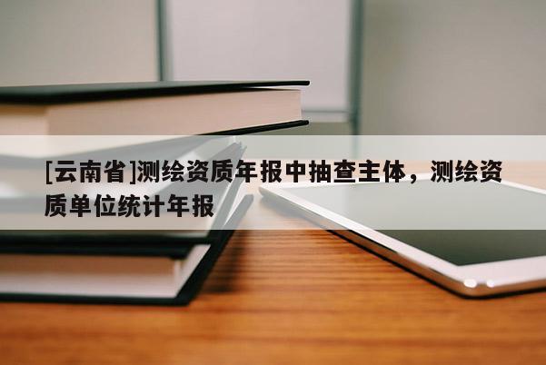 [云南省]測繪資質年報中抽查主體，測繪資質單位統計年報
