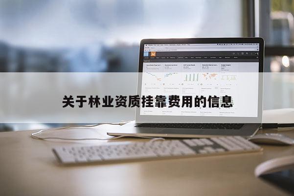 關于林業資質掛靠費用的信息