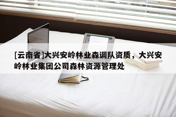 [云南省]大興安嶺林業森調隊資質，大興安嶺林業集團公司森林資源管理處