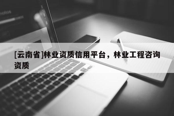 [云南省]林業資質信用平臺，林業工程咨詢資質
