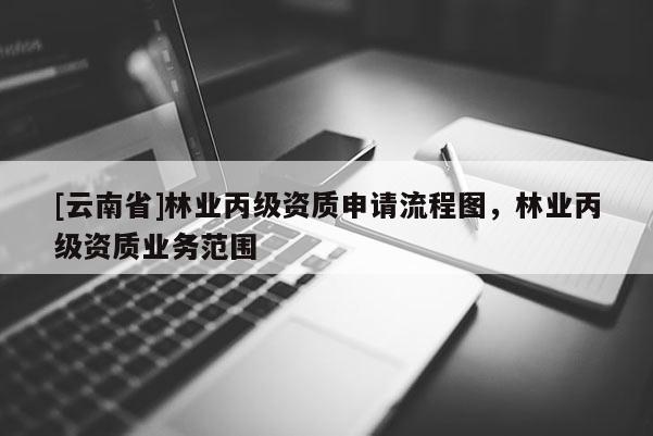 [云南省]林業丙級資質申請流程圖，林業丙級資質業務范圍