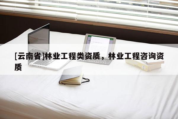 [云南省]林業工程類資質，林業工程咨詢資質