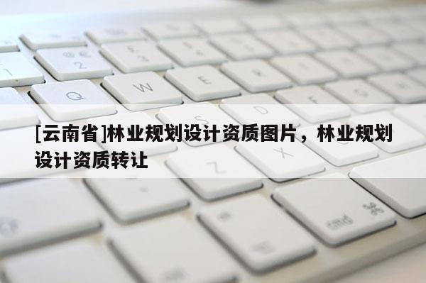[云南省]林業規劃設計資質圖片，林業規劃設計資質轉讓