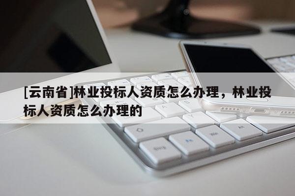 [云南省]林業投標人資質怎么辦理，林業投標人資質怎么辦理的