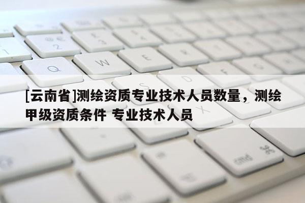 [云南省]測繪資質專業技術人員數量，測繪甲級資質條件 專業技術人員