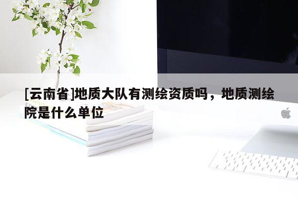 [云南省]地質大隊有測繪資質嗎，地質測繪院是什么單位