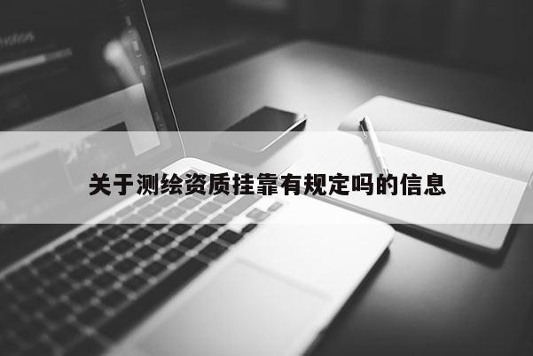 關(guān)于測(cè)繪資質(zhì)掛靠有規(guī)定嗎的信息