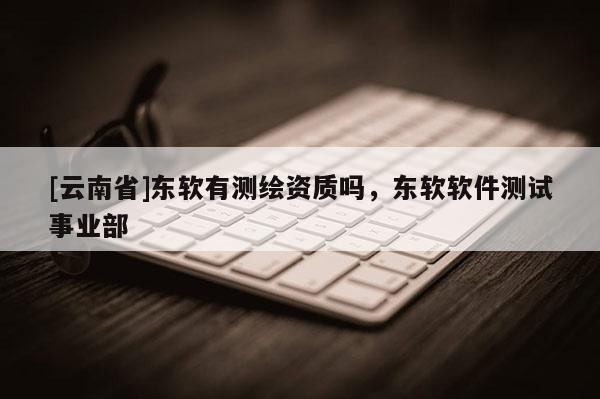 [云南省]東軟有測繪資質嗎，東軟軟件測試事業部