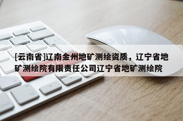 [云南省]遼南金州地礦測繪資質，遼寧省地礦測繪院有限責任公司遼寧省地礦測繪院