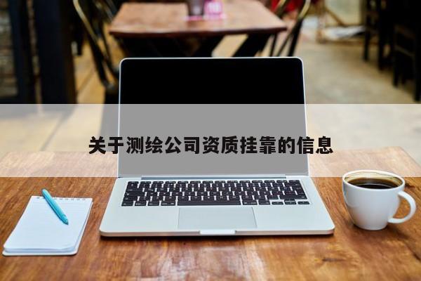 關于測繪公司資質掛靠的信息