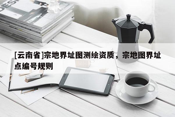 [云南省]宗地界址圖測繪資質(zhì)，宗地圖界址點(diǎn)編號規(guī)則