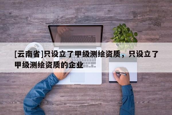 [云南省]只設立了甲級測繪資質，只設立了甲級測繪資質的企業