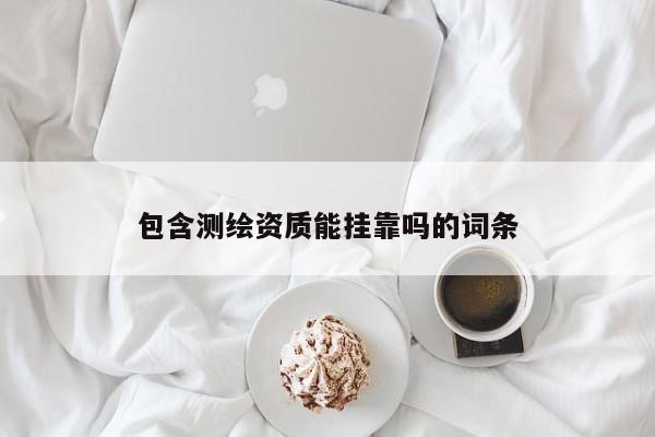 包含測繪資質能掛靠嗎的詞條