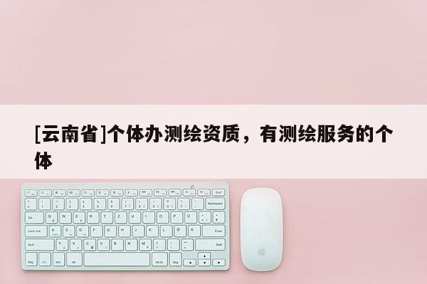 [云南省]個(gè)體辦測(cè)繪資質(zhì)，有測(cè)繪服務(wù)的個(gè)體