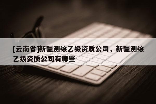 [云南省]新疆測繪乙級資質公司，新疆測繪乙級資質公司有哪些