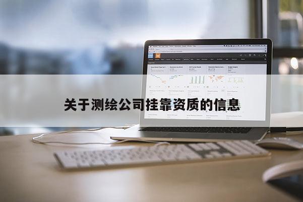 關于測繪公司掛靠資質(zhì)的信息
