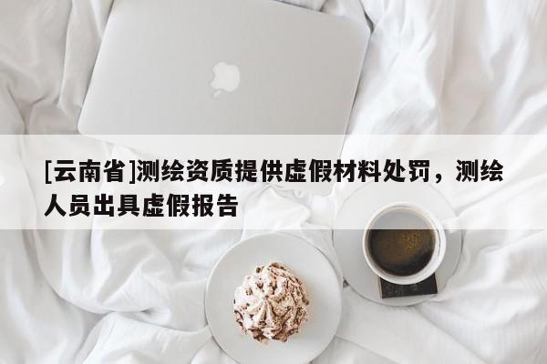 [云南省]測繪資質提供虛假材料處罰，測繪人員出具虛假報告