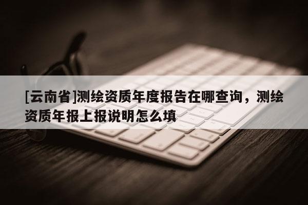 [云南省]測繪資質年度報告在哪查詢，測繪資質年報上報說明怎么填