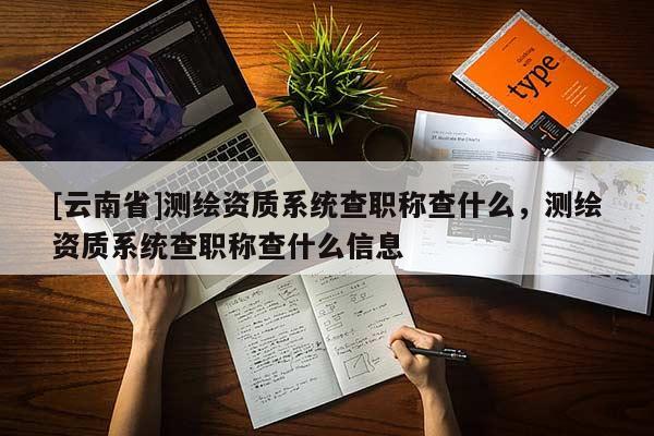 [云南省]測繪資質系統查職稱查什么，測繪資質系統查職稱查什么信息