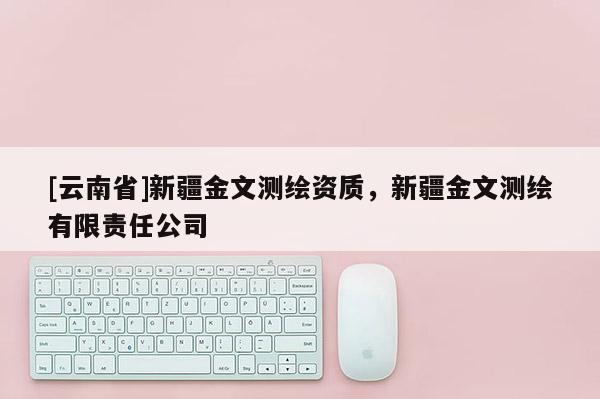 [云南省]新疆金文測(cè)繪資質(zhì)，新疆金文測(cè)繪有限責(zé)任公司